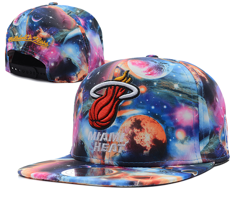 NBA Miami Heat MN Snapback Hat #64